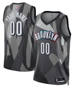 Brooklyn Nets Nike City Edition Swingman Jersey 2024 - Custom - Unisex