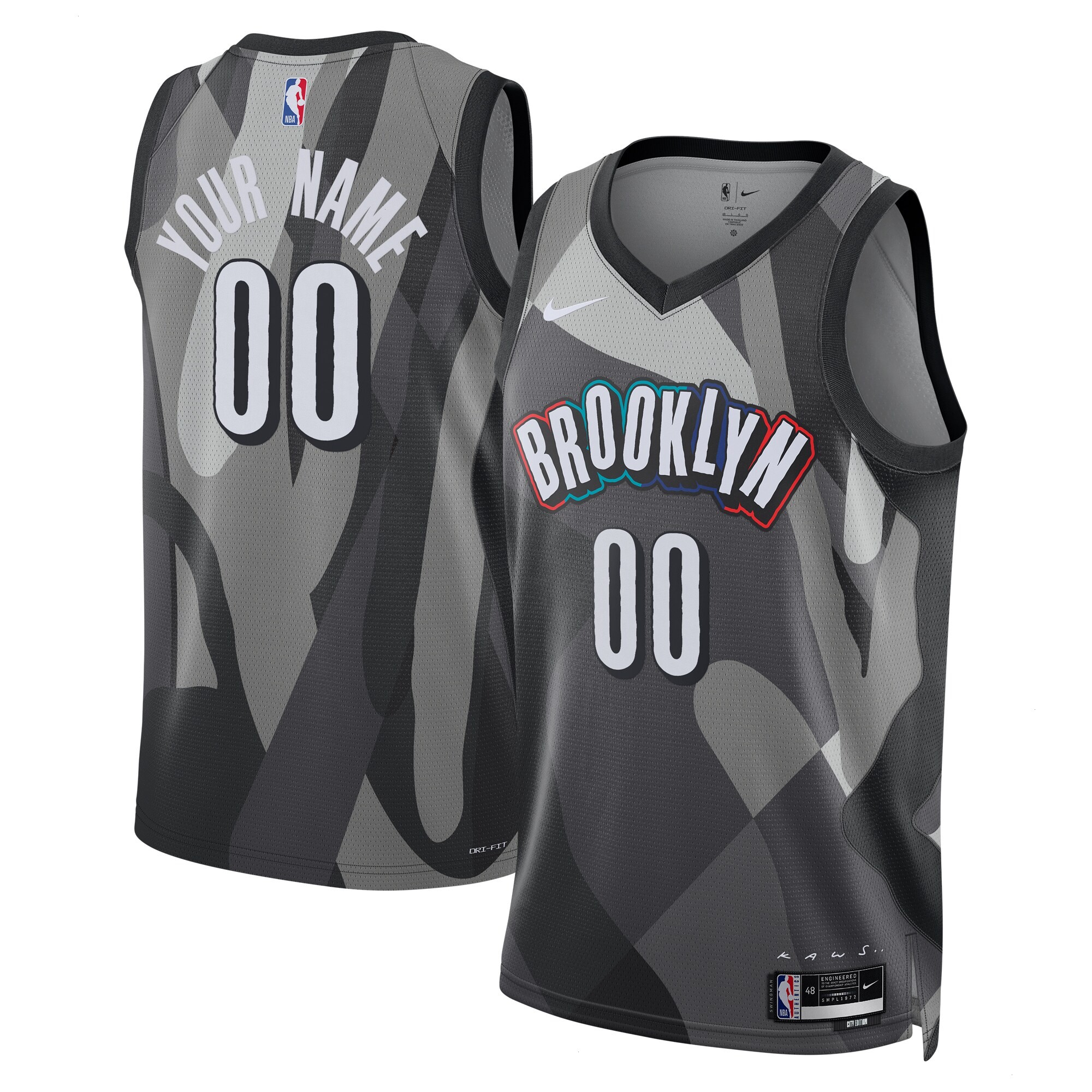 brooklyn nets nike city edition swingman short