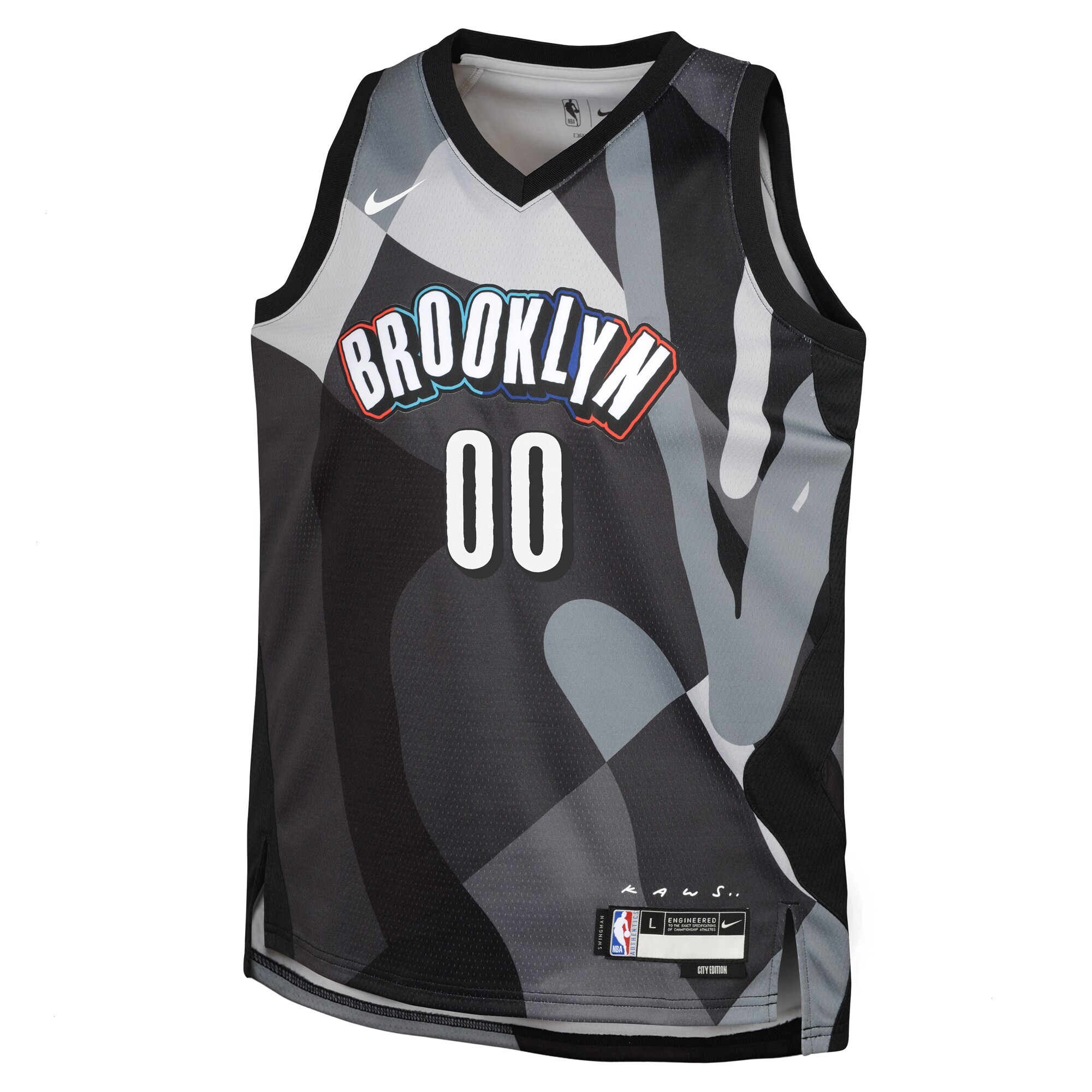 Brooklyn Nets Nike City Edition Swingman Jersey 2024 - Custom - Youth