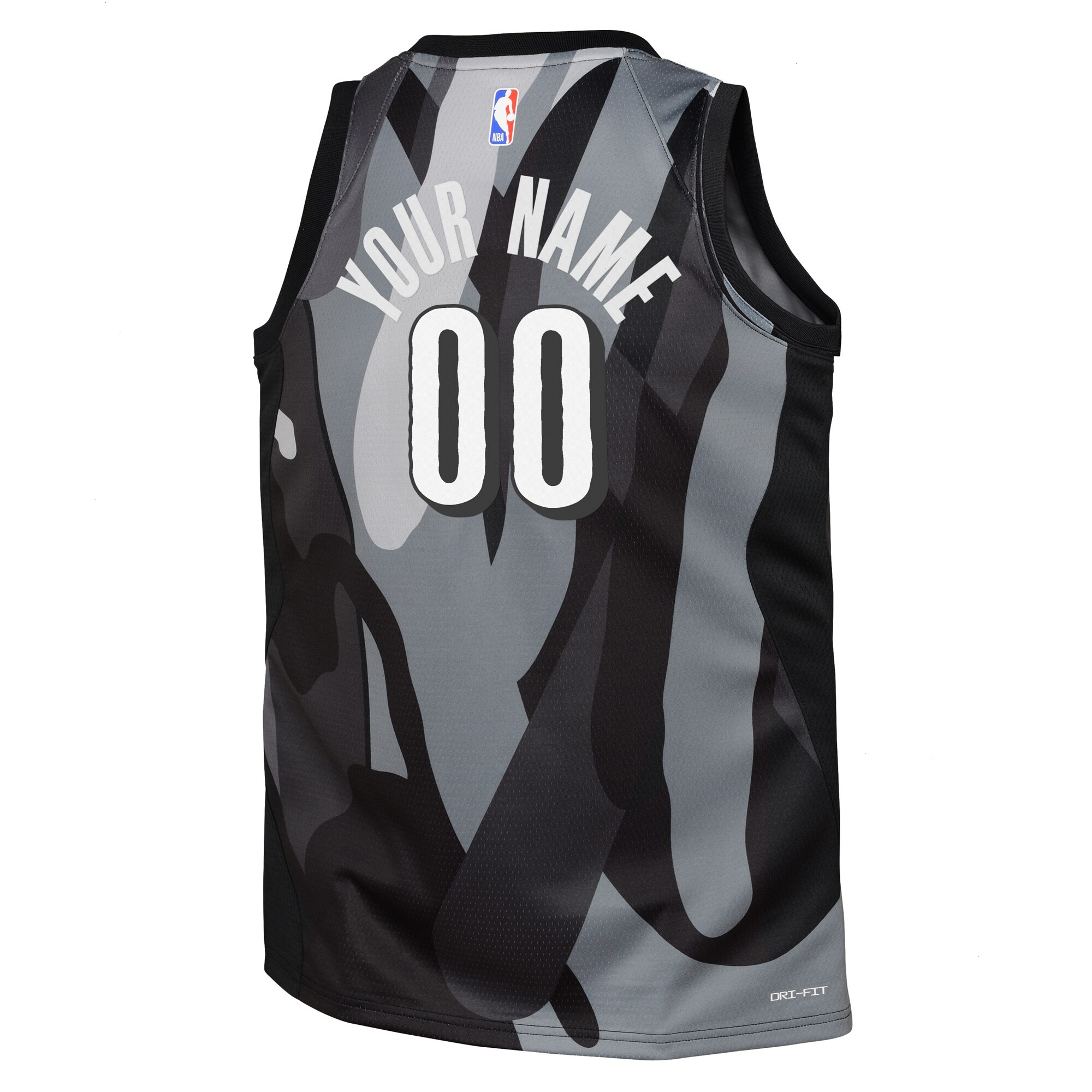 Brooklyn Nets Nike City Edition Swingman Jersey 2024 - Custom - Youth