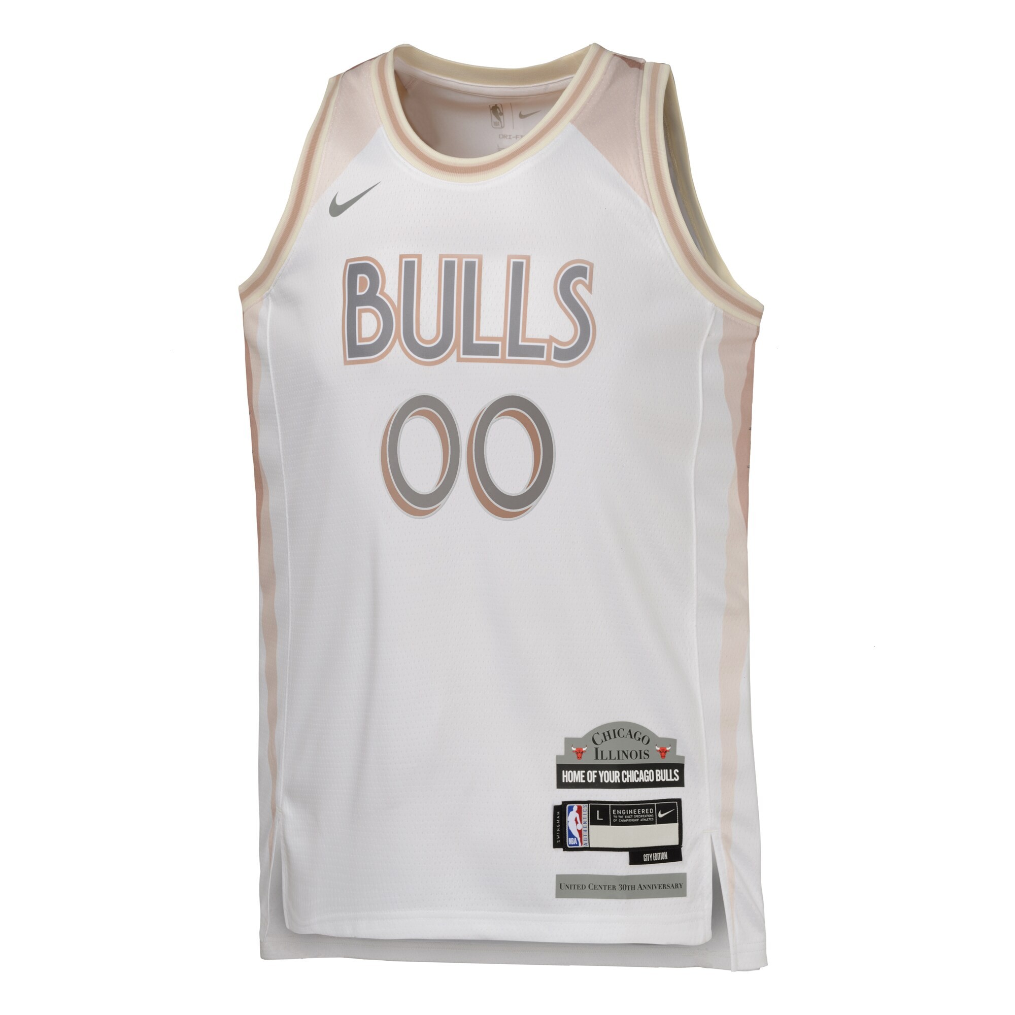 Chicago Bulls Nike City Edition Swingman Jersey 2024 - Custom - Youth