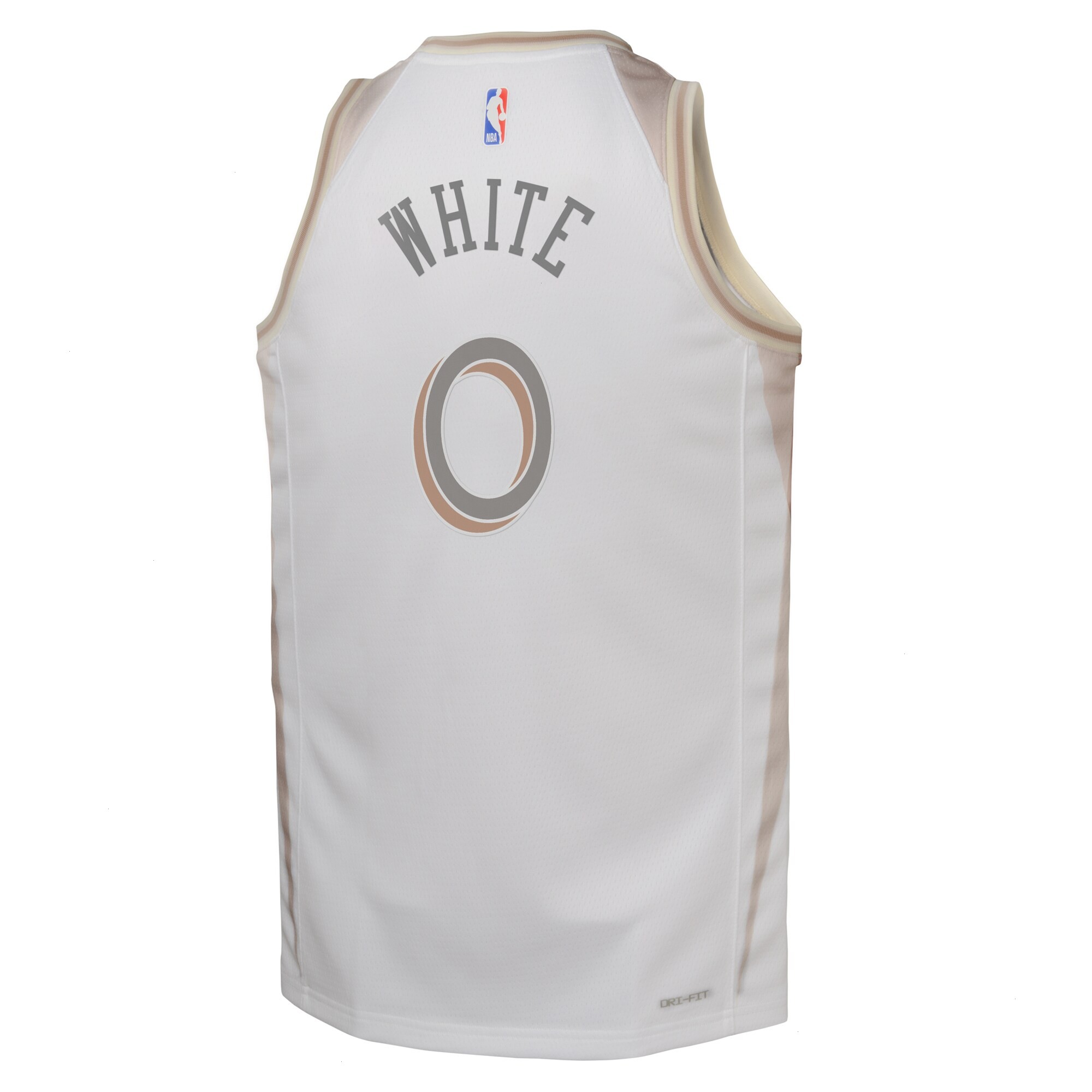 Chicago Bulls Nike City Edition Swingman Jersey 2024 - White - Coby White - Youth