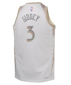 Chicago Bulls Nike City Edition Swingman Jersey 2024 - White - Josh Giddey - Youth