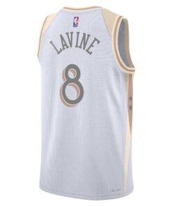 Chicago Bulls Nike City Edition Swingman Jersey 2024 - White - Zach LaVine - Unisex