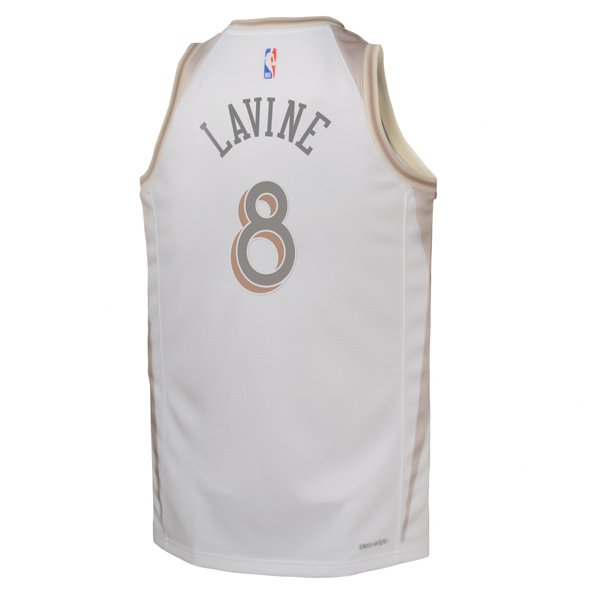 Chicago Bulls Nike City Edition Swingman Jersey 2024 - White - Zach Lavine - Youth