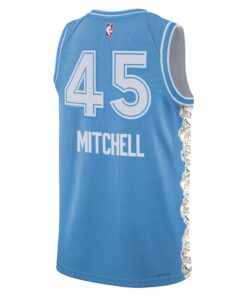 Cleveland Cavaliers Nike City Edition Swingman Jersey 2024 - Blue - Donovan Mitchell - Unisex