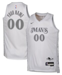 Dallas Mavericks Nike City Edition Swingman Jersey 2024 - Custom - Youth