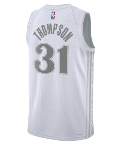 Dallas Mavericks Nike City Edition Swingman Jersey 2024 - White - Klay Thompson - Unisex