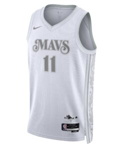 Dallas Mavericks Nike City Edition Swingman Jersey 2024 - White - Kyrie Irving - Unisex