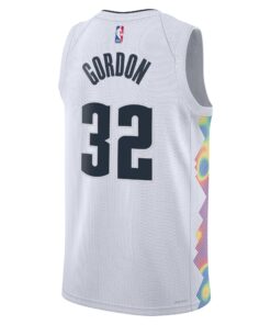 Denver Nuggets Nike City Edition Swingman Jersey 2024 - White - Aaron Gordon - Unisex
