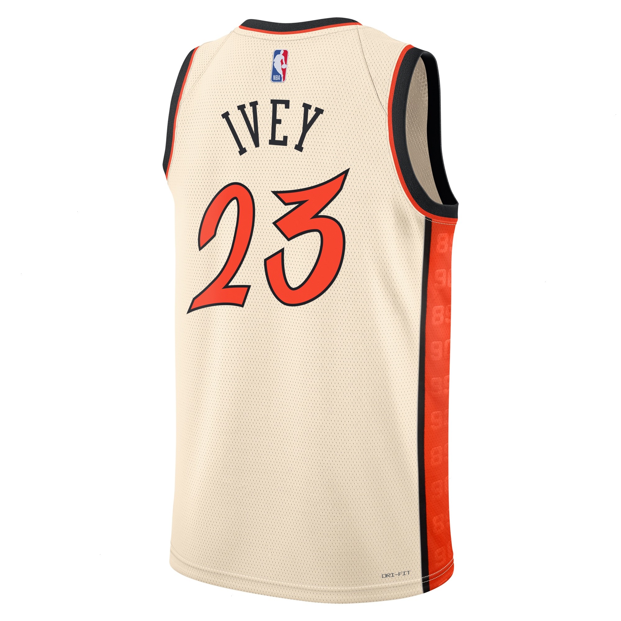 Detroit Pistons Nike City Edition Swingman Jersey 2024 - Creme - Jaden Ivey - Unisex