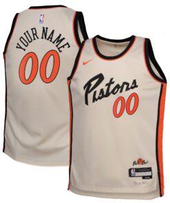 Detroit Pistons Nike City Edition Swingman Jersey 2024 - Custom - Youth