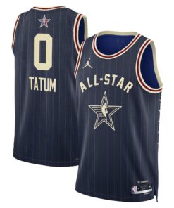 Eastern Conference Jordan Brand All-Star 2024 Swingman Jersey - Navy - Jayson Tatum - Unisex