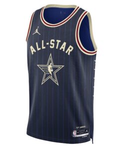 Eastern Conference Jordan Brand All-Star 2024 Swingman Jersey - Navy - Jayson Tatum - Unisex
