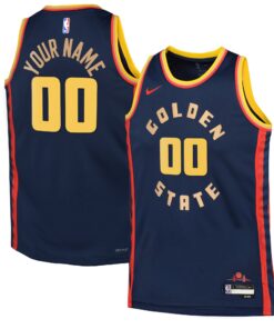 Golden State Warriors Nike City Edition Swingman Jersey 2024 - Custom - Youth