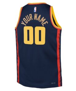 Golden State Warriors Nike City Edition Swingman Jersey 2024 - Custom - Youth