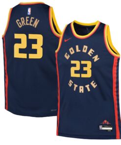 Golden State Warriors Nike City Edition Swingman Jersey 2024 - Navy - Draymond Green - Youth