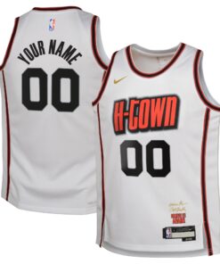 Houston Rockets Nike City Edition Swingman Jersey 2024 - Custom - Youth