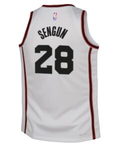 Houston Rockets Nike City Edition Swingman Jersey 2024 - White - Alperen Sengun - Youth