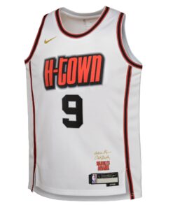 Houston Rockets Nike City Edition Swingman Jersey 2024 - White - Dillon Brooks - Youth