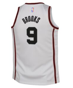Houston Rockets Nike City Edition Swingman Jersey 2024 - White - Dillon Brooks - Youth