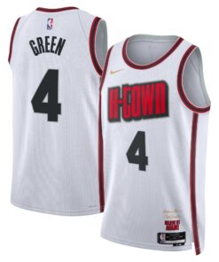 Houston Rockets Nike City Edition Swingman Jersey 2024 - White - Jalen Green - Unisex
