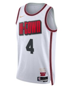 Houston Rockets Nike City Edition Swingman Jersey 2024 - White - Jalen Green - Unisex