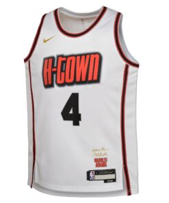 Houston Rockets Nike City Edition Swingman Jersey 2024 - White - Jalen Green - Youth
