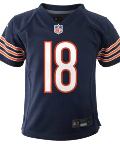 Infant Chicago Bears Caleb Williams Nike Navy Team Player Game Jersey