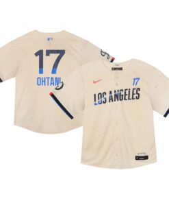Infant Los Angeles Dodgers Shohei Ohtani Nike Cream 2024 City Connect Limited Player Jersey