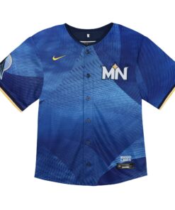 Infant Minnesota Twins Nike Navy 2024 City Connect Limited Jersey