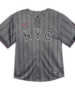 Infant New York Mets Francisco Lindor Nike Graphite 2024 City Connect Limited Player Jersey