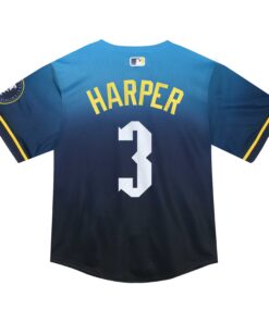 Infant Philadelphia Phillies Bryce Harper Nike Blue 2024 City Connect Limited Player Jersey