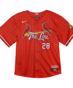 Infant St. Louis Cardinals Nolan Arenado Nike Red 2024 City Connect Limited Player Jersey