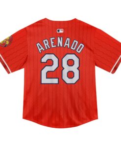 Infant St. Louis Cardinals Nolan Arenado Nike Red 2024 City Connect Limited Player Jersey