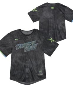 Infant Tampa Bay Rays Nike Black 2024 City Connect Limited Jersey