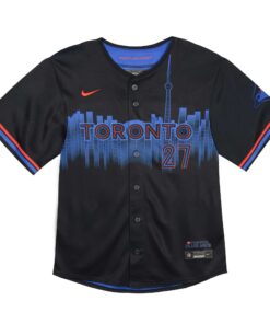 Infant Toronto Blue Jays Vladimir Guerrero Jr. Nike Navy 2024 City Connect Limited Player Jersey