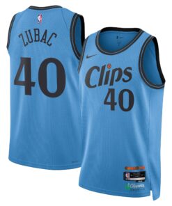 LA Clippers Nike City Edition Swingman Jersey 2024 - Blue - Ivica Zubac - Unisex