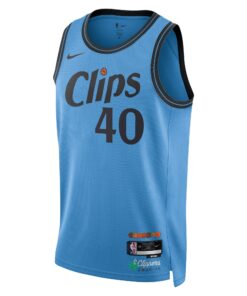LA Clippers Nike City Edition Swingman Jersey 2024 - Blue - Ivica Zubac - Unisex