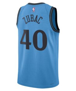 LA Clippers Nike City Edition Swingman Jersey 2024 - Blue - Ivica Zubac - Unisex