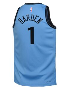 LA Clippers Nike City Edition Swingman Jersey 2024 - Blue - James Harden - Youth