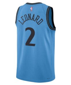 LA Clippers Nike City Edition Swingman Jersey 2024 - Blue - Kawhi Leonard - Unisex