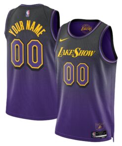 Los Angeles Lakers Nike City Edition Swingman Jersey 2024 - Custom - Unisex