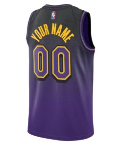 Los Angeles Lakers Nike City Edition Swingman Jersey 2024 - Custom - Unisex