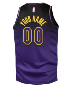 Los Angeles Lakers Nike City Edition Swingman Jersey 2024 - Custom - Youth