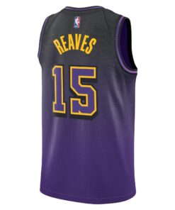 Los Angeles Lakers Nike City Edition Swingman Jersey 2024 - Purple - Austin Reaves - Unisex