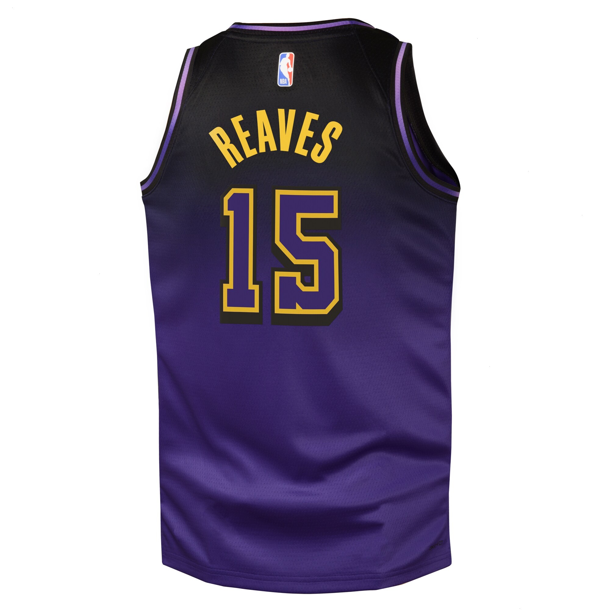 Los Angeles Lakers Nike City Edition Swingman Jersey 2024 - Purple - Austin Reaves - Youth