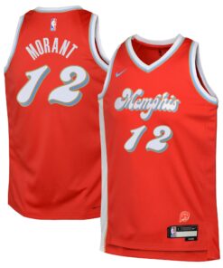 Memphis Grizzlies Nike City Edition Swingman Jersey 2024 - Red - Ja Morant - Youth