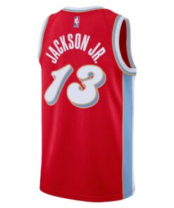 Memphis Grizzlies Nike City Edition Swingman Jersey 2024 - Red - Jaren Jackson Jr. - Unisex