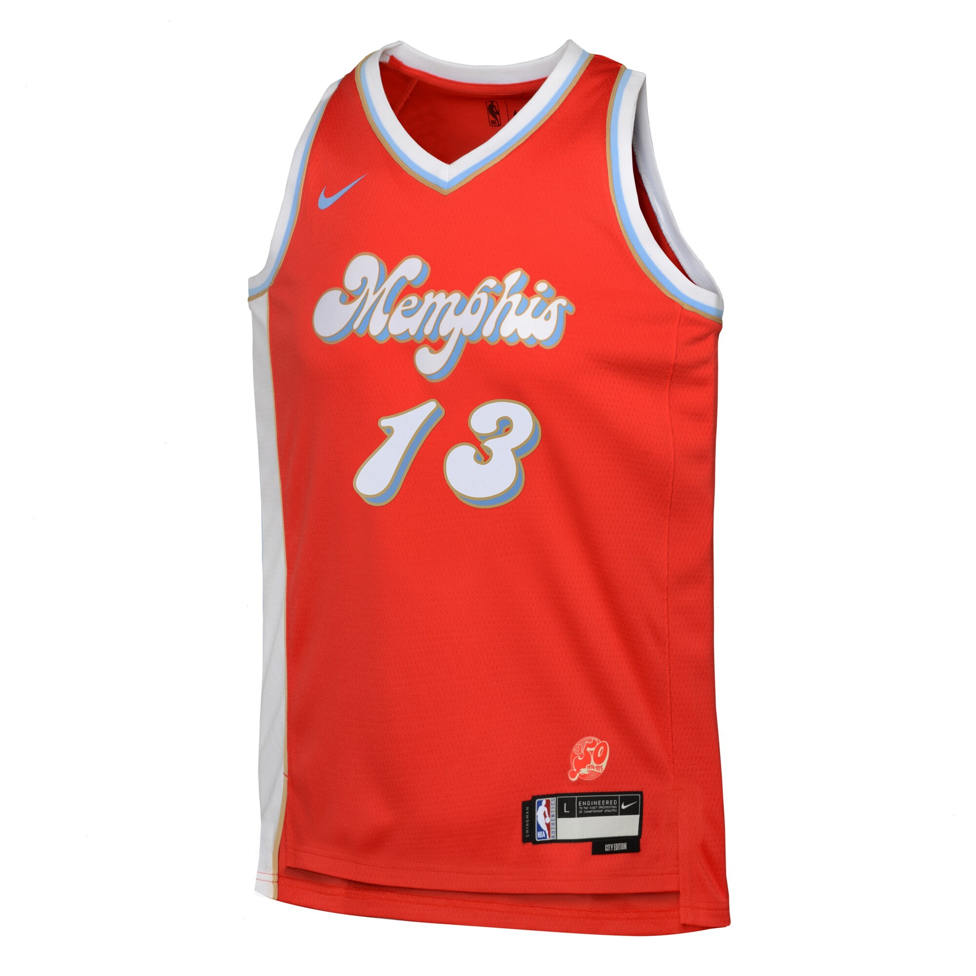Memphis Grizzlies Nike City Edition Swingman Jersey 2024 - Red - Jaren ...